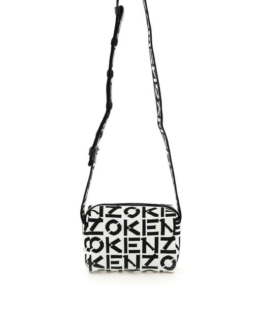 KENZO Black Skuba Small Crossbody Bag