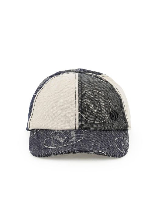 Maison Michel Cotton Baseball Hat Tiger 