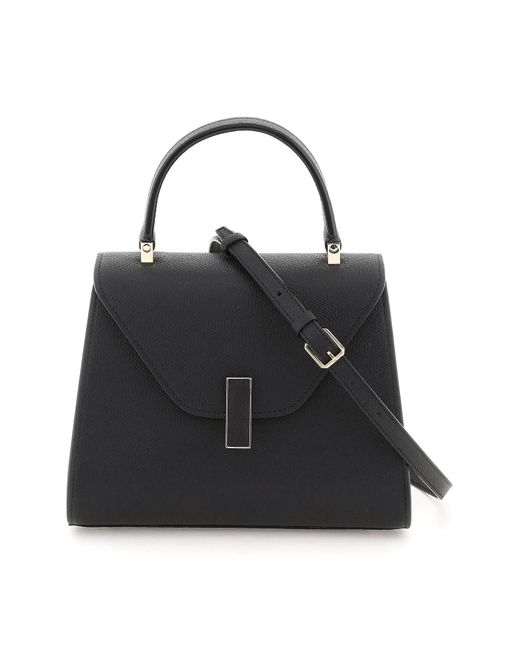 Valextra Black Iside Mini Handbag
