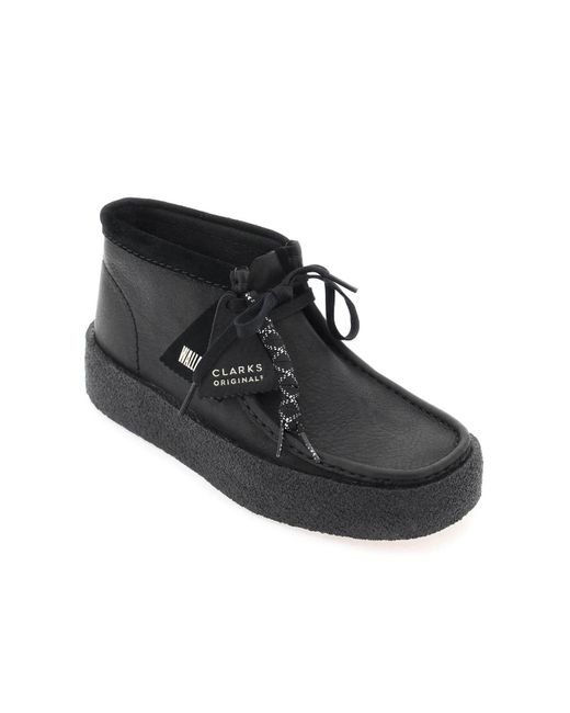 Clarks Black 'wallabee Cup Bt' Lace Up Shoes for men