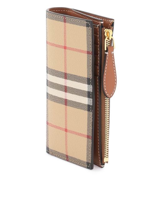 Horseferry check 2024 folding wallet