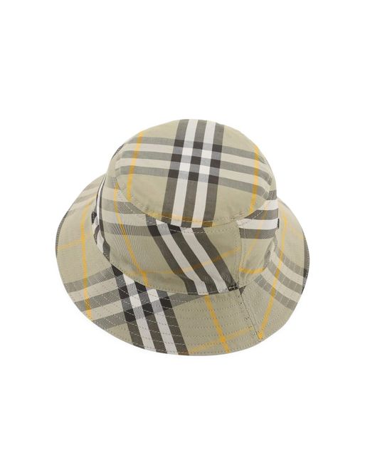 Burberry Gray Reversible Bucket Hat