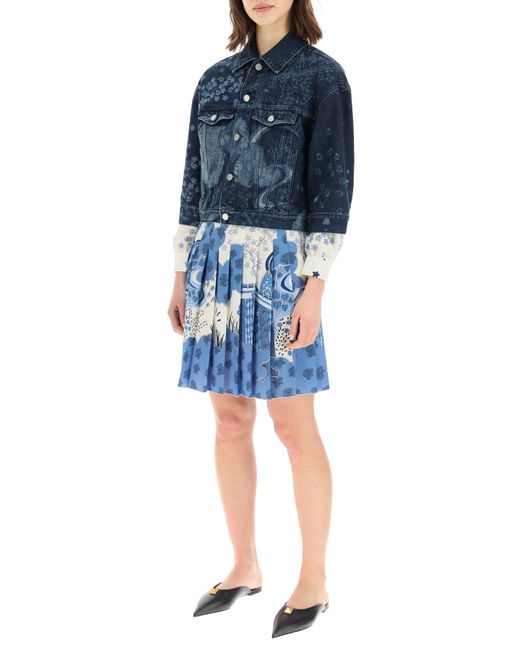 red valentino denim jacket