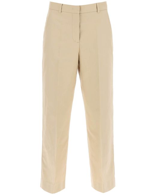 Weekend by Maxmara Natural Trousers With Zirconia Embell
