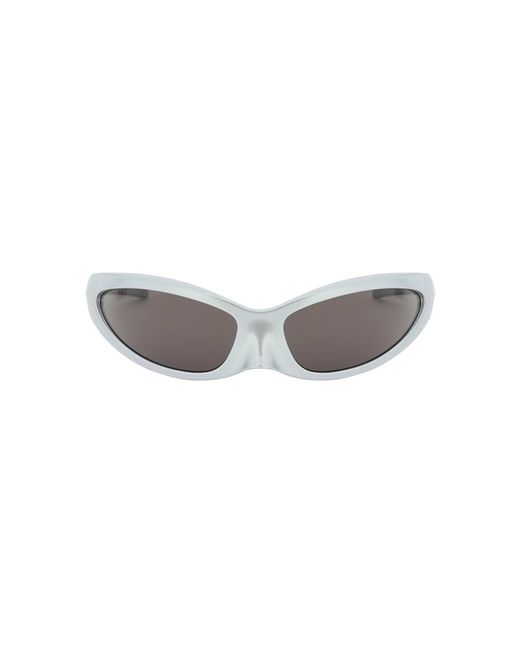 Balenciaga Metallic 'Skin Cat' Sunglasses