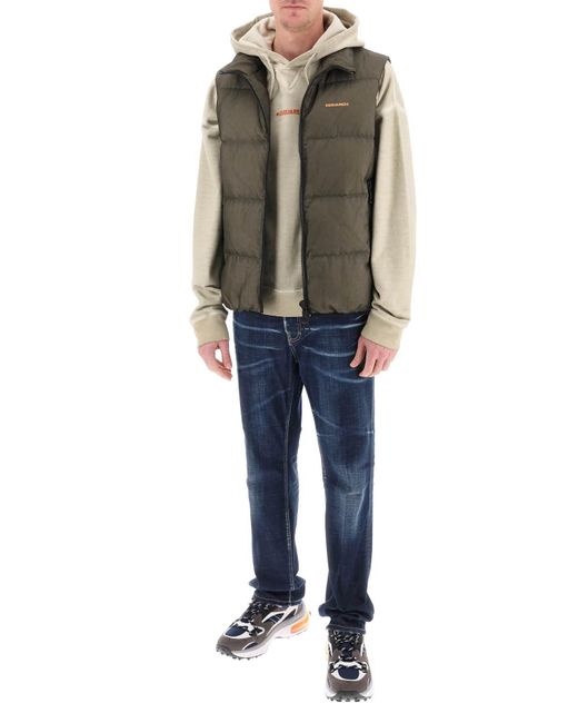 DSquared² Natural Cipro Fit Hoodie for men