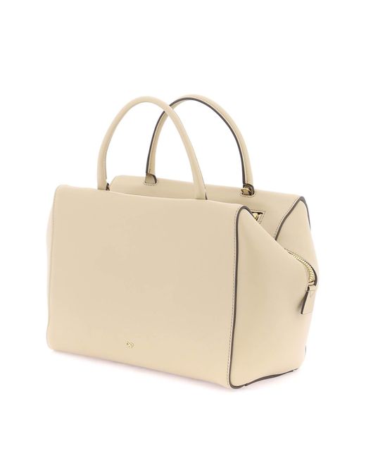 Anya Hindmarch Natural Seaton Handbag