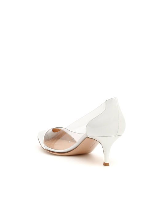 gianvito rossi white pumps