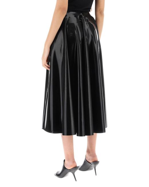 Alaïa Black Circular Skirt