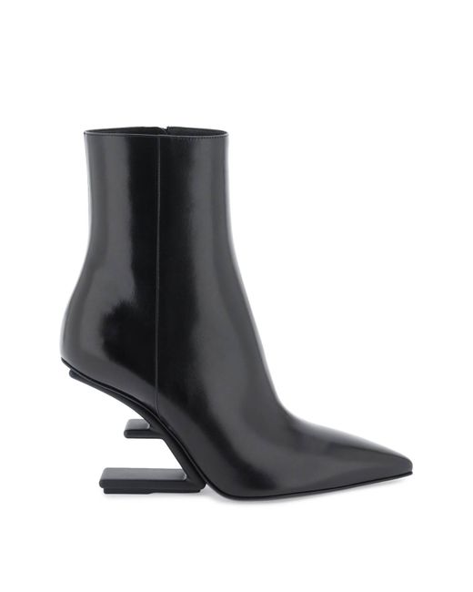 Fendi Black First Ankle Boots