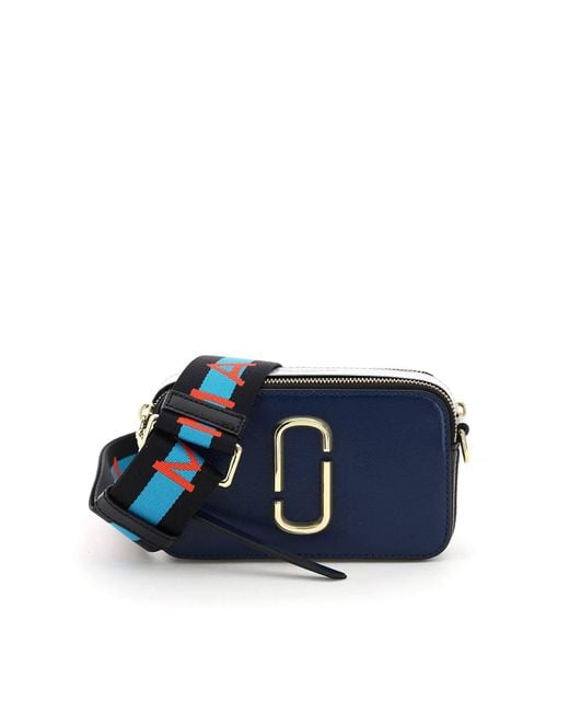 Marc Jacobs Snapshot Small Camera Bag- French Grey/ Multi
