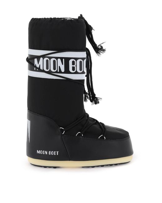 Moon Boot Black Snow Boots Icon