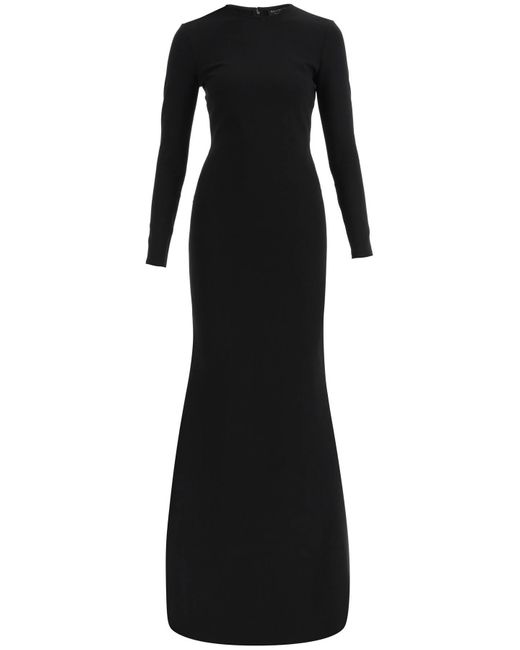 Balenciaga Black Mermaid Long Dress