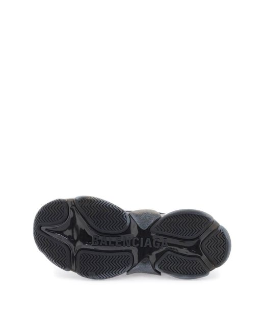 Sneakers 'Triple S Clear Sole' di Balenciaga in Black da Uomo