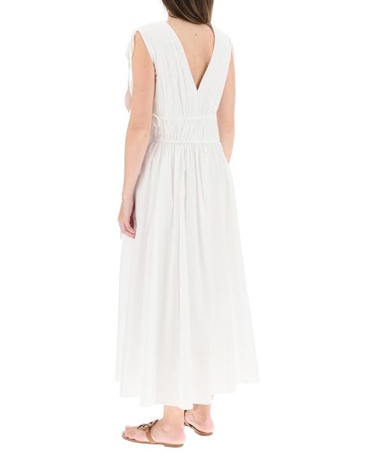 tory burch sleeveless tie dress