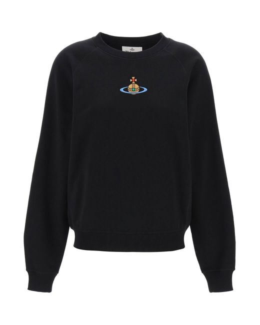 Vivienne Westwood Black Organic Cotton Sweatshirt for men
