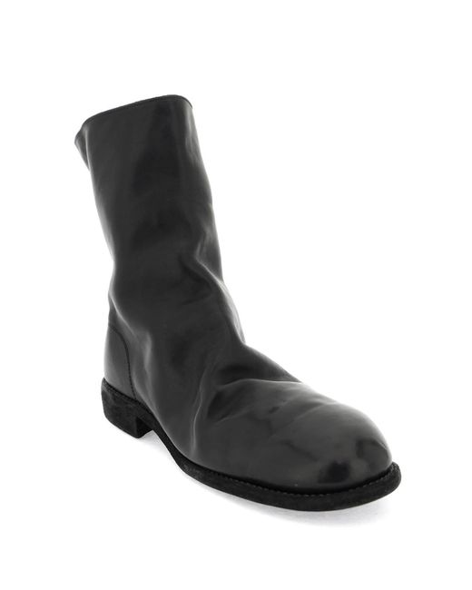 Guidi Black Leather Boots