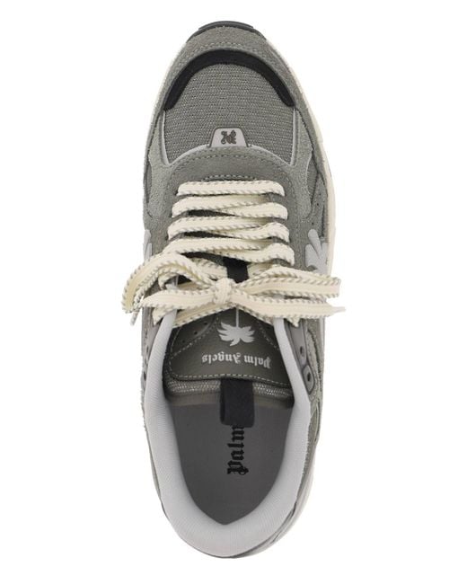 Palm Angels White Palm Runner Sneakers For for men