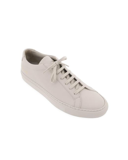 Common Projects Natural Original Achilles Low Sneakers for men