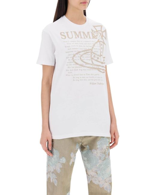 Vivienne Westwood White Classic Summer T-Shirt