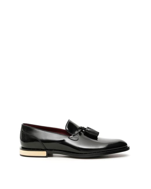 Dolce & Gabbana Napoli Loafers in Black for Men - Lyst