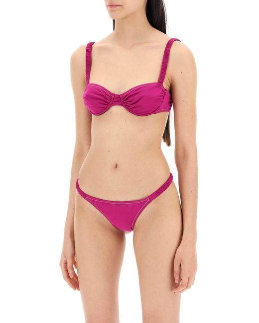 Reina Olga Pink Marti Bikini Set For