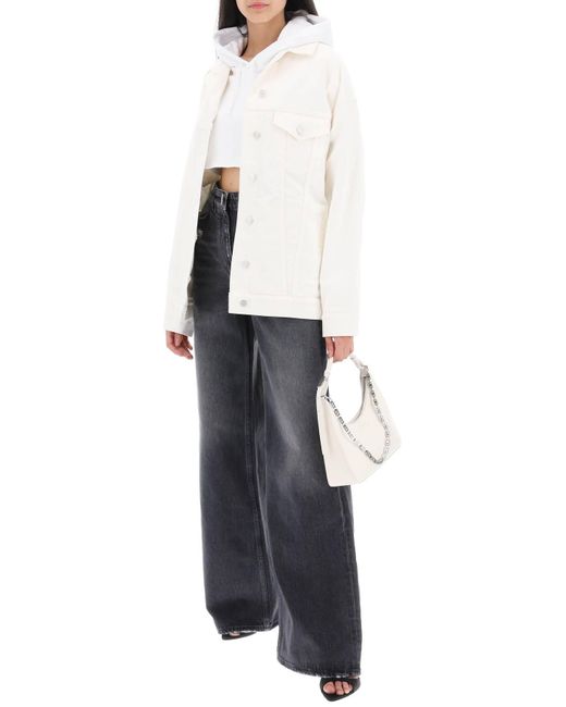 Givenchy Blue Baggy Jeans With Wide Leg