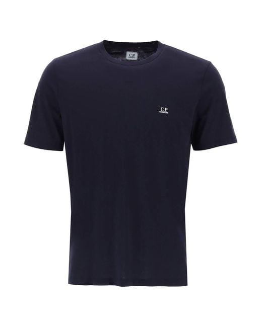 C P Company Blue Goggle Print T-Shirt for men