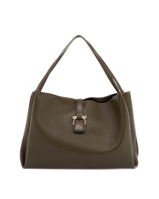 Ferragamo Ferragamo Unstructured Tote Bag in Brown Lyst UK