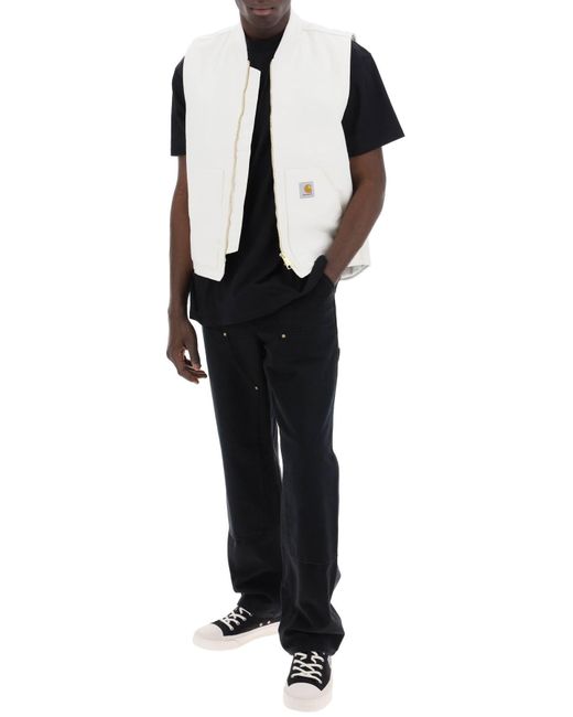 Carhartt White Organic Cotton Classic Vest for men
