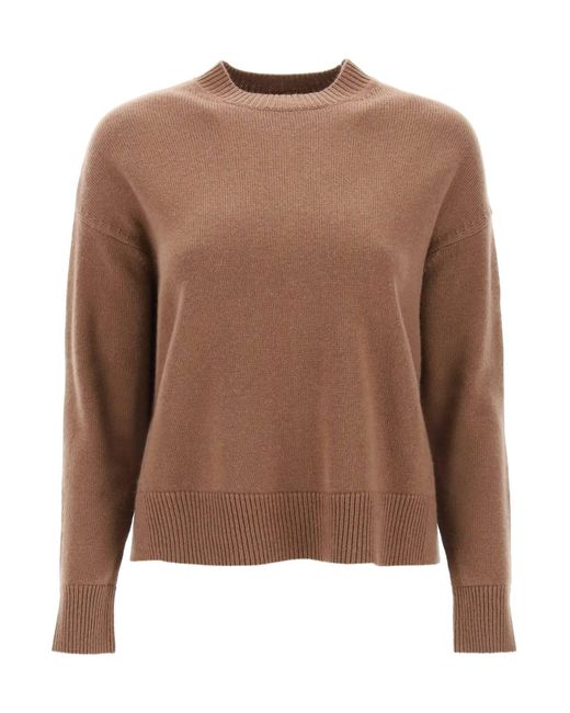 Max Mara Brown Venezia Wool And Cashmere Sweater