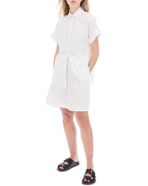 Shorts Svasati 'Oliveto' di Max Mara in White