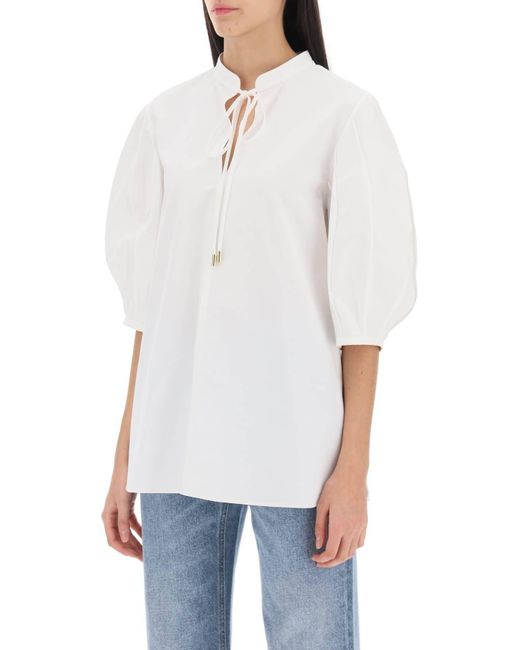 Camicia A Tunica di Chloé in White