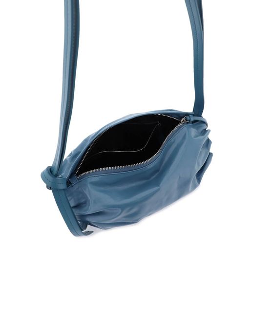 Jil Sander Blue Cushion Crossbody Bag