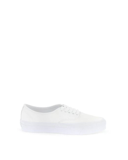 Sneakers Authentic Reissue 44 In Pelle Martellata di Vans in White