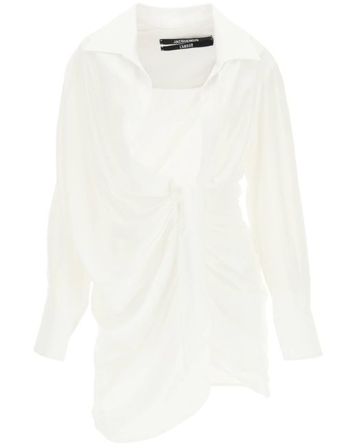 Miniabito La Robe Bahia di Jacquemus in White