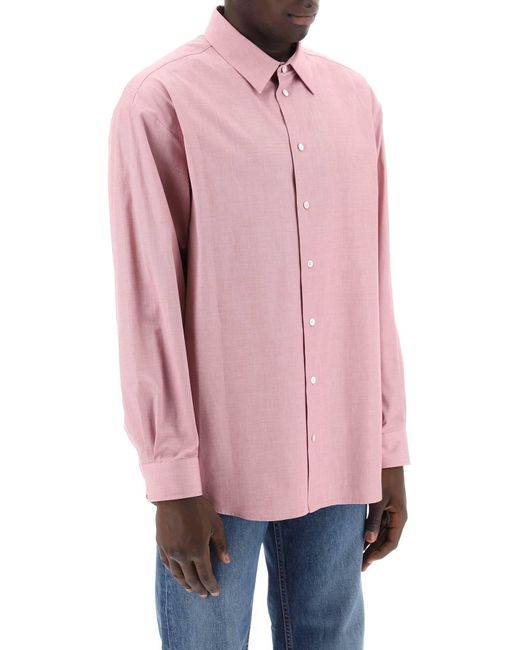 Camicia Atticus di The Row in Pink da Uomo