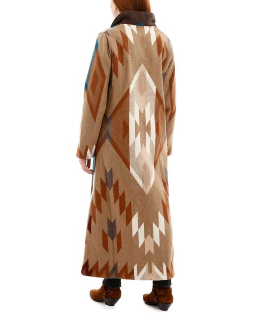 western blanket coat