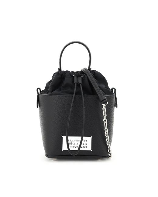 Maison Margiela Black '5ac' Mini Bucket Bag