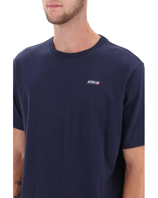 Autry Blue Icon T-Shirt for men