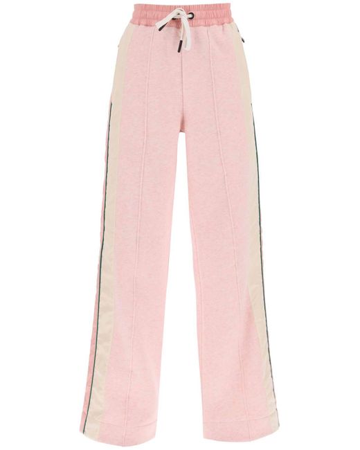 Pantaloni Sportivi di 3 MONCLER GRENOBLE in Pink