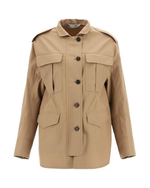 Max Mara Karim Jacket In Anti-drop 