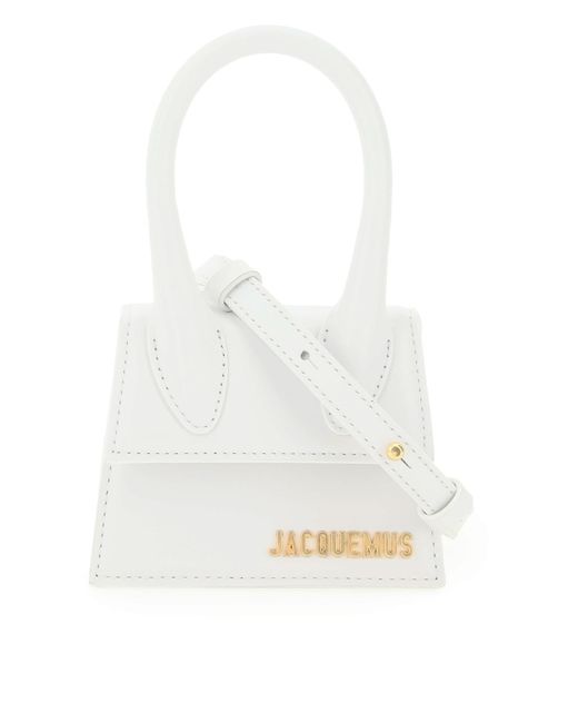 Jacquemus Leather 'le Chiquito' Micro Bag in White Lyst UK