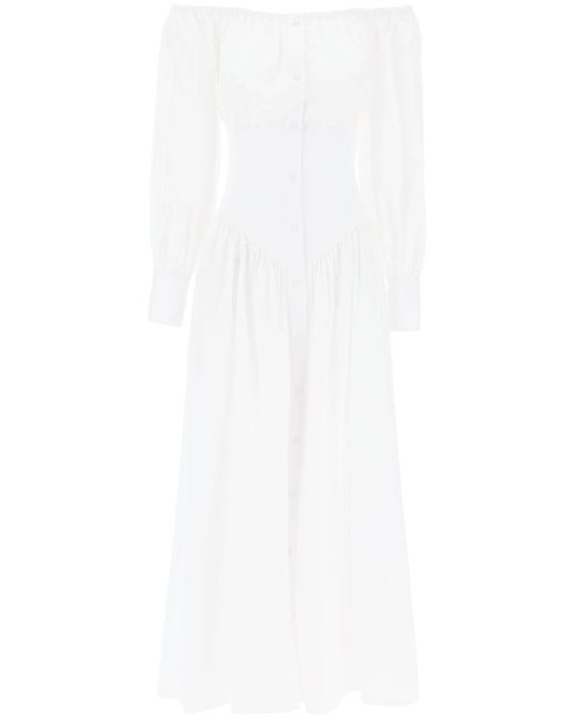 MVP WARDROBE White Long Dress From Port Grima