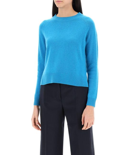 Weekend by Maxmara Blue Scatola Cashmere Sweater