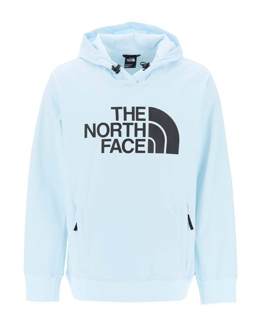 Felpa Tecnica Con Stampa Logo di The North Face in Blue da Uomo