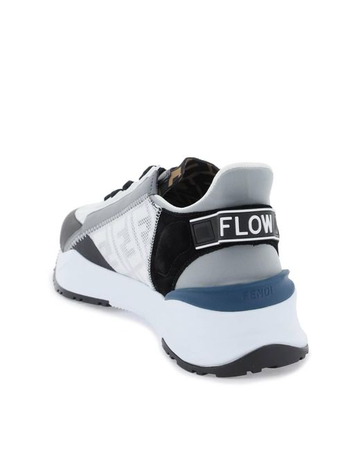 Sneakers Flow di Fendi in Black da Uomo