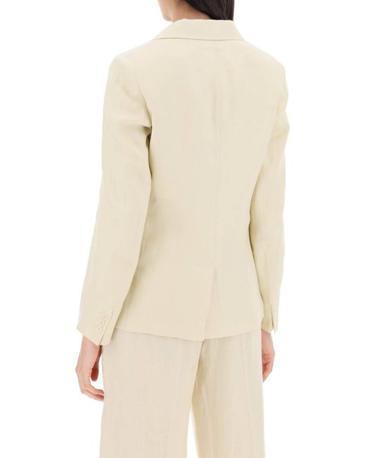 Blazer Monopetto Nalut di Weekend by Maxmara in Natural