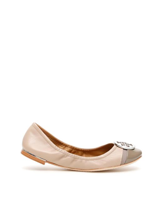 minnie cap toe ballet flat