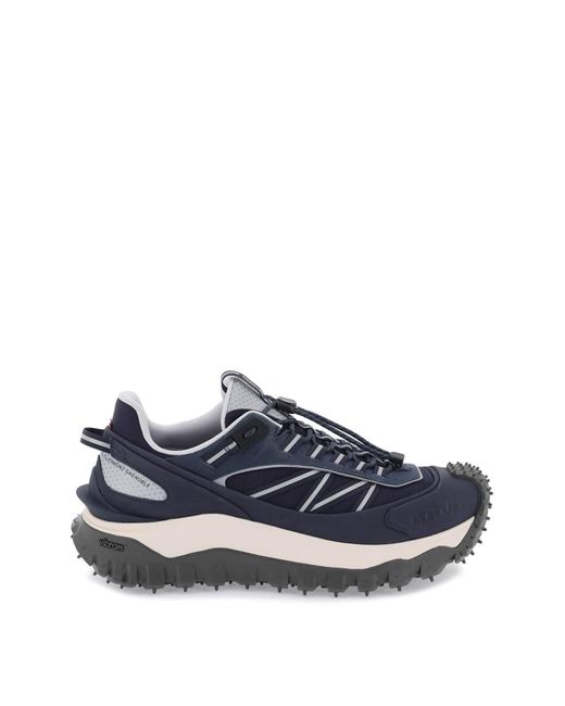 Moncler Blue Trailgrip Sneakers for men
